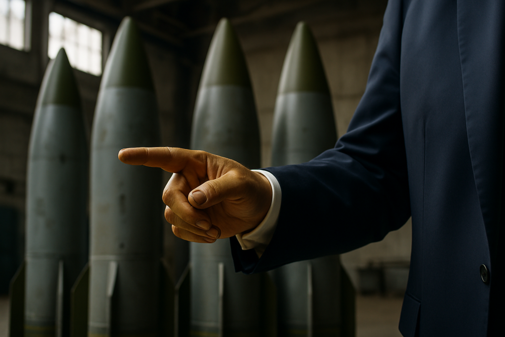 Trump rejects reports of US munitions shortage, threatens action over leaks