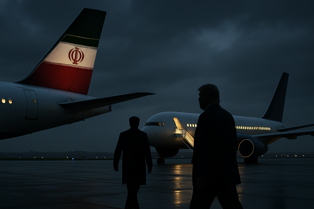 Trump reportedly used plane switch after Iran threat during Turkey trip