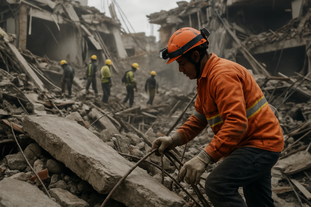 Colombia searches for earthquake survivors as aftershocks continue