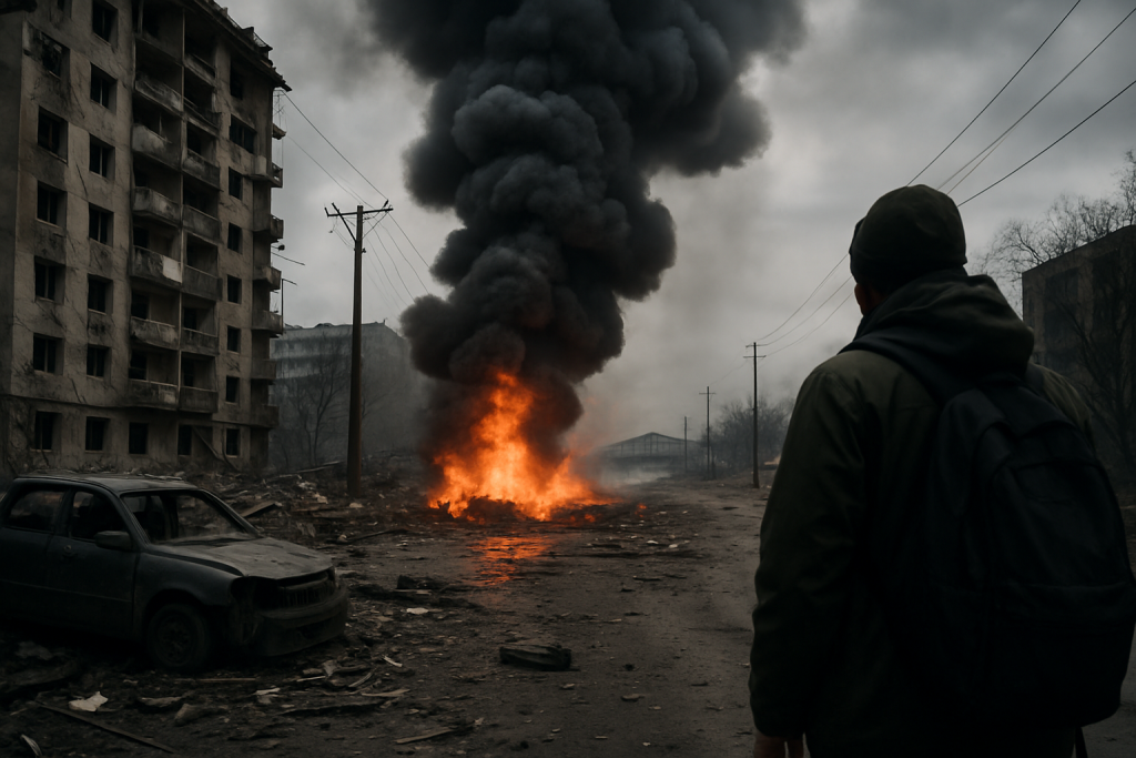 Russian strikes kill three in Ukraine as Kyiv reports drone attack near Moscow