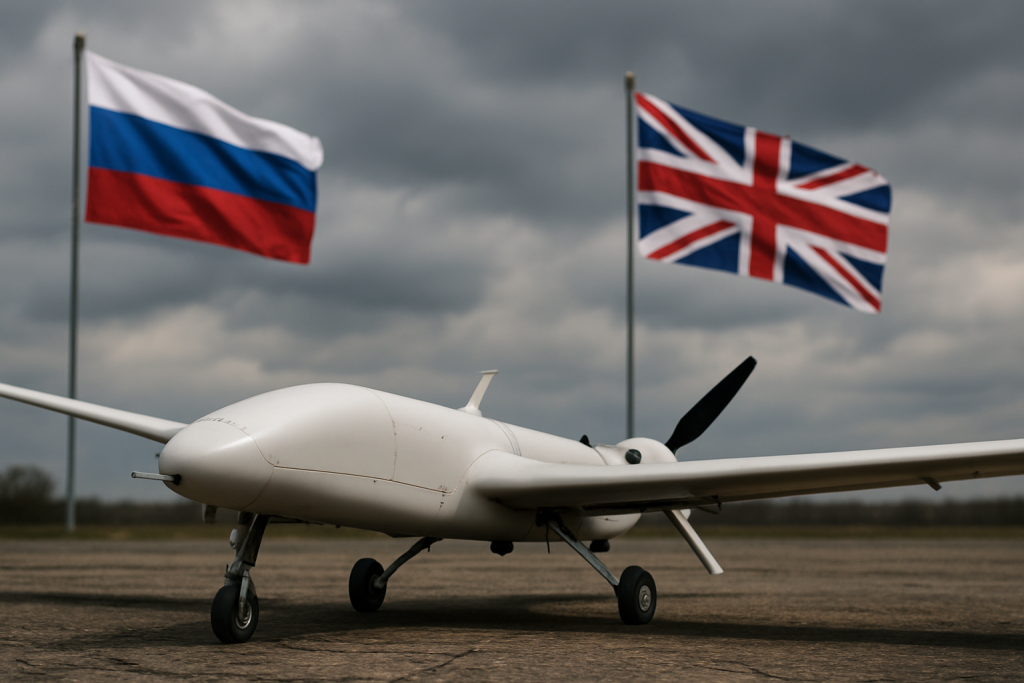 Russia warns UK of consequences over drones supplied to Ukraine