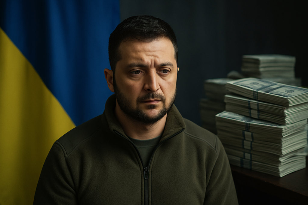 Former Ukrainian defence minister urges questions for Zelensky over corruption