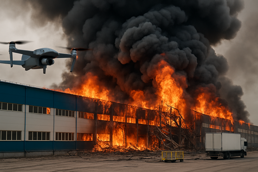 Ozon warehouses hit in reported Ukrainian drone strikes across southern Russia