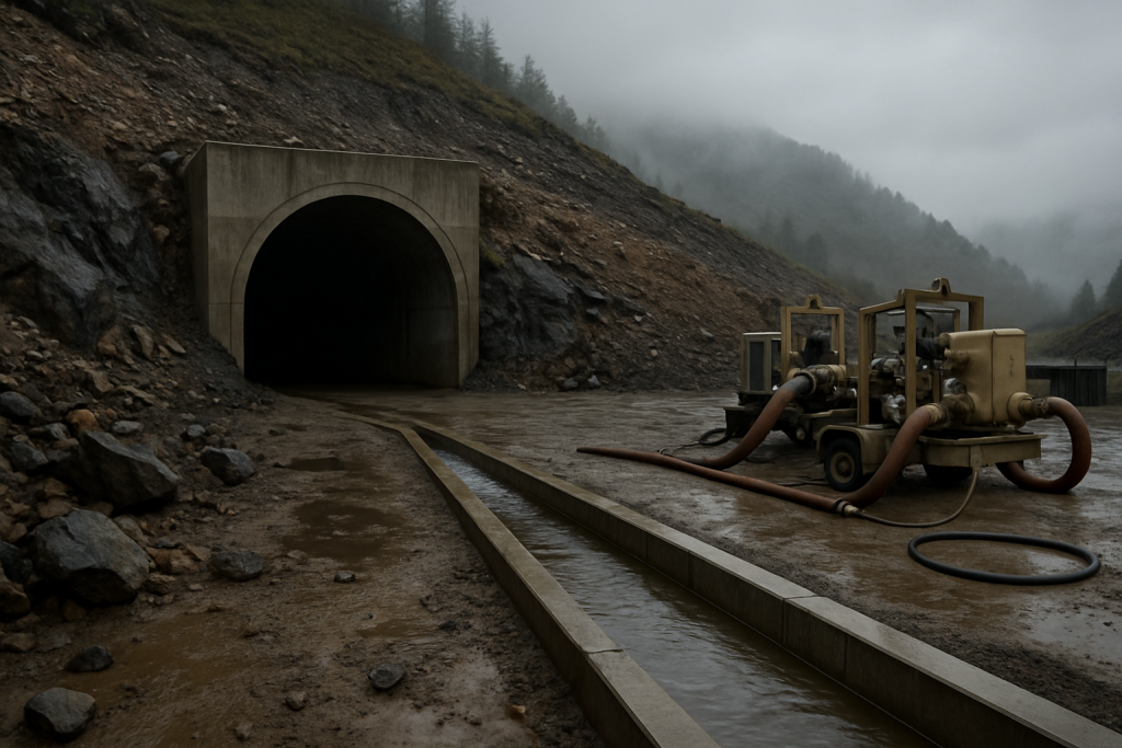 Nepal rescuers clear buried hydropower tunnel to reach two flood survivors